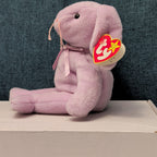 TY Beanie Baby - FLOPPITY the Purple Bunny (8.5 inch) - MWMTs Stuffed Animal Toy