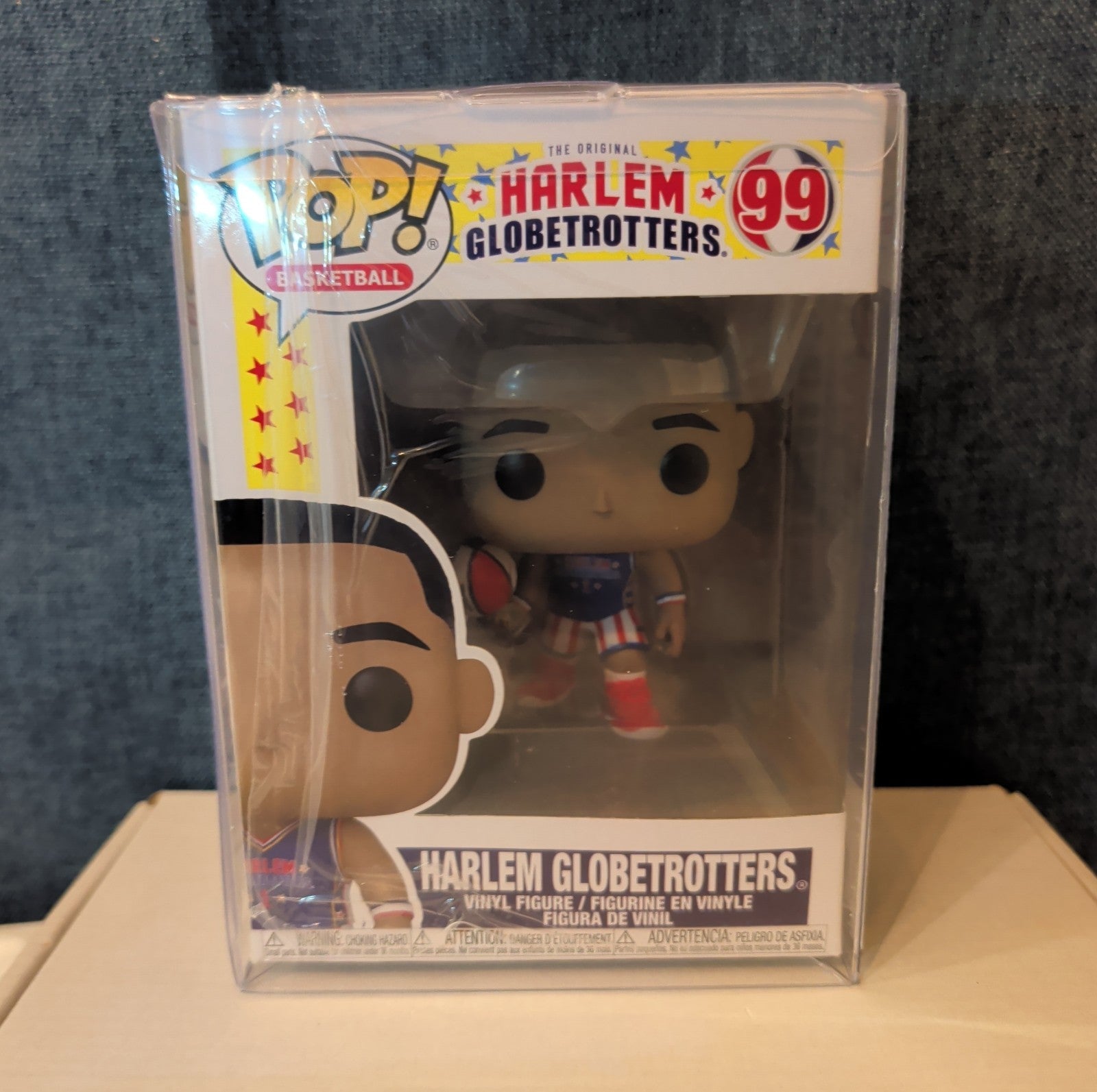 Funko Pop 99 Harlem Globetrotters Basketball Vinyl NIB  with Protector