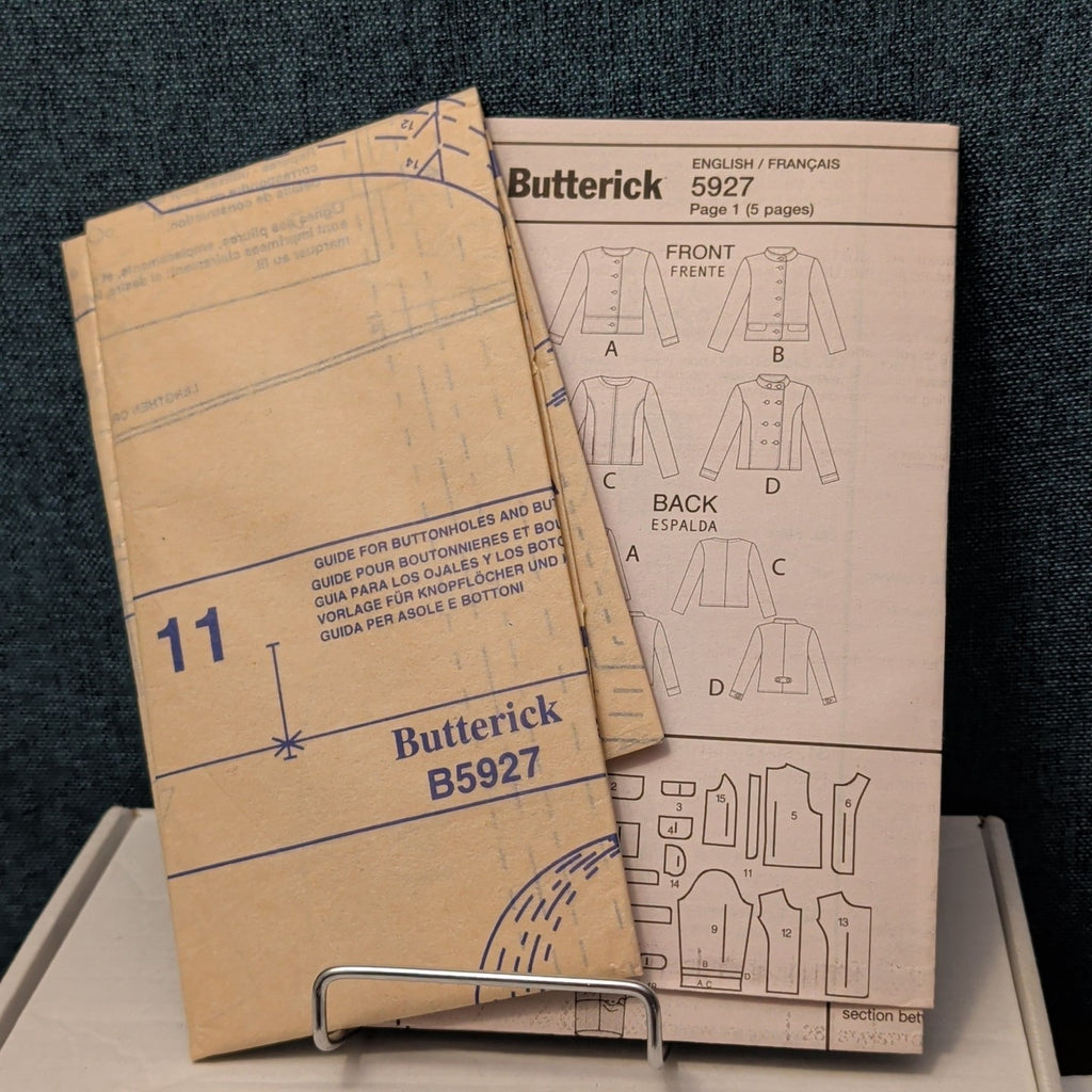Butterick B5927 Jacket Sewing Pattern Sizes 6-14 UNCUT | 150th Anniversary Easy