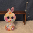Ty Beanie Boos Bloomy Pastel Bunny Plush 6" Glitter Eyes Easter Bunny