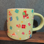 Target Wondershop 18 oz Ebony Glenn Christmas Elf ELVES Stoneware Coffee Mug