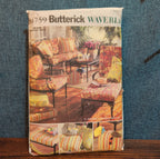 Butterick 4759 Waverly Patio Furniture Cushion Pattern DIY Home Uncut B4759
