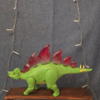 Zuri Inc Stegosaurus Walking Dinosaur Light Up Spikes 12.5