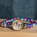 Taylor Swift 1989 Charm Beaded Bracelet Eras Vibe