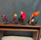 Disney Infinity 1.0 Incredibles 4 Figure Lot Syndrome Dash PVC Loose