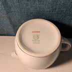 Vintage Noritake Sheridan Creamer Pitcher Art Deco Floral 1920s Gold Japan 3"