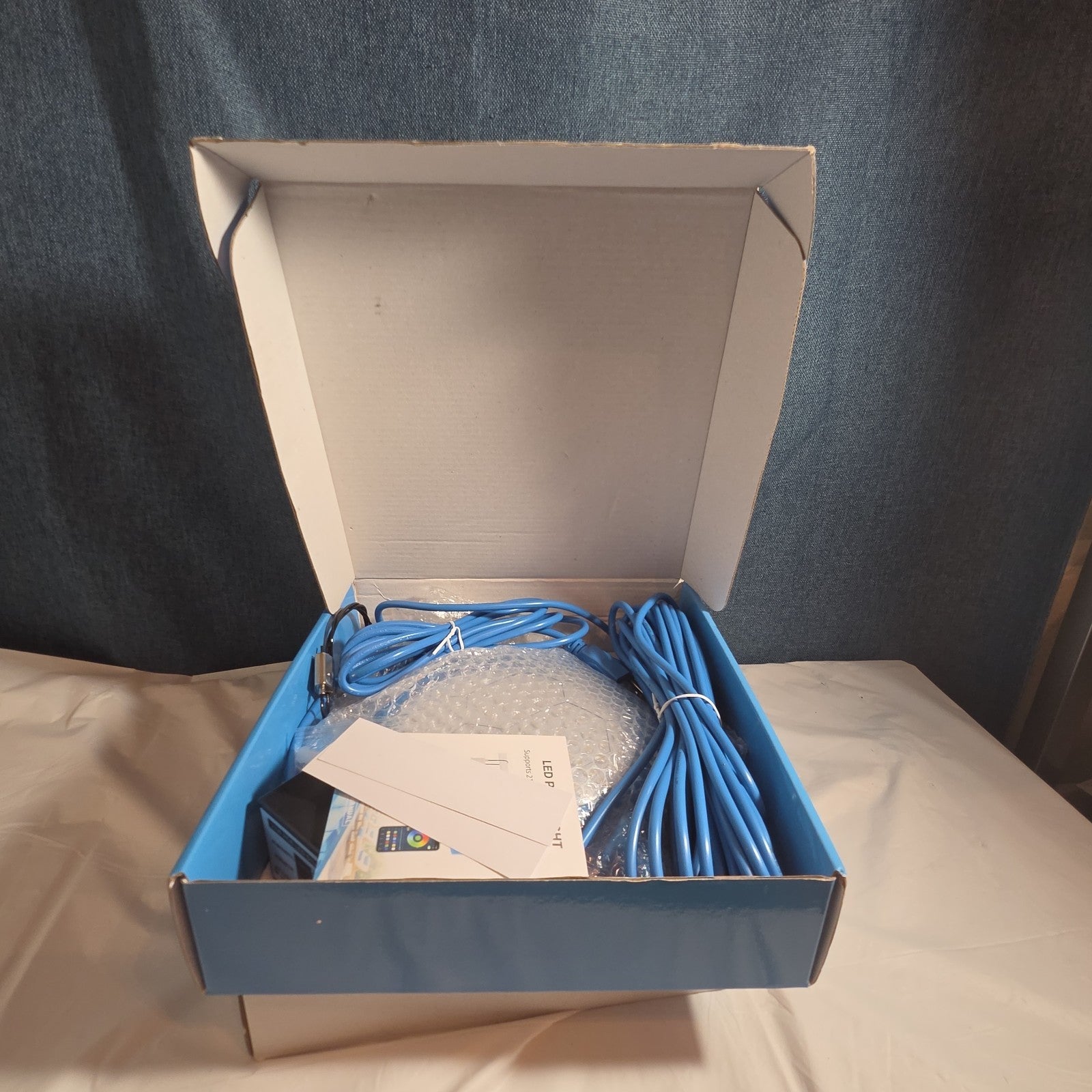 Priorare Turtle LED Pool Light Above Ground Smart App Control Open Box 22W 5V