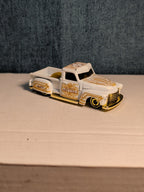Hot Wheels La Troca | 2021 HW Art Cars White & Gold Lowrider Truck | Loose