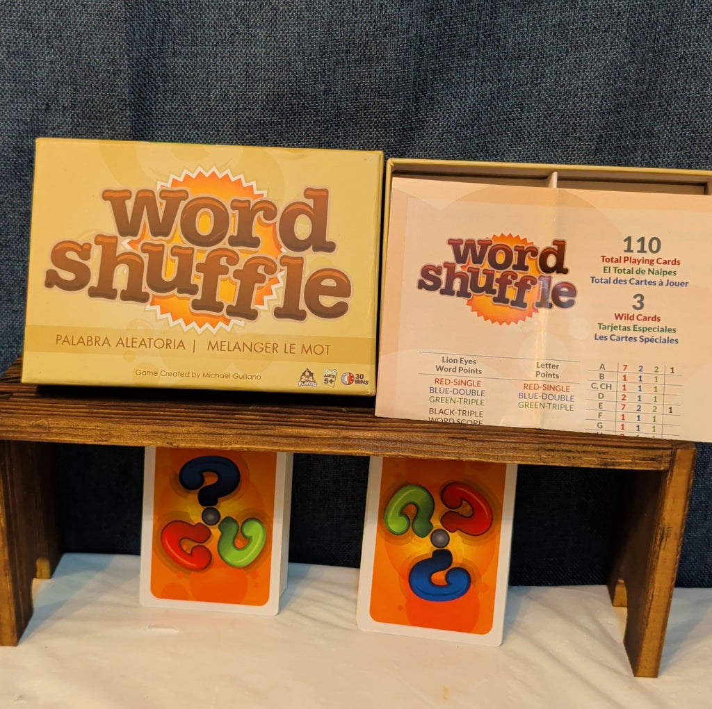 Breaking Games Word Shuffle Card Game 2016 Complete 852468006083