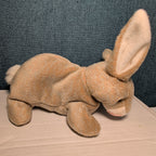Ty Beanie Baby Nibbly 1998 Retired Speckled Bunny with Tag Protector Vintage