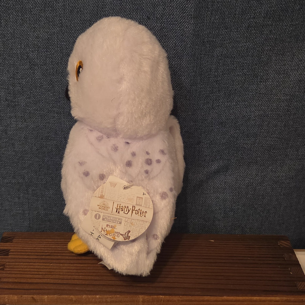 Wizarding World Just Play Hedwig Owl 7" Plush Harry Potter NWT