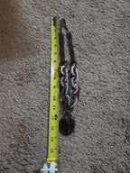 Black Crystal Pearl Necklace Chunky Bib Pendant Antique Chain