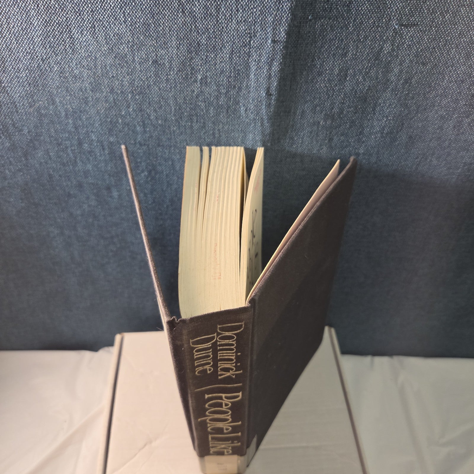 People Like Us Dominick Dunne 1988 Hardcover Vintage Ex-Library Reading Book