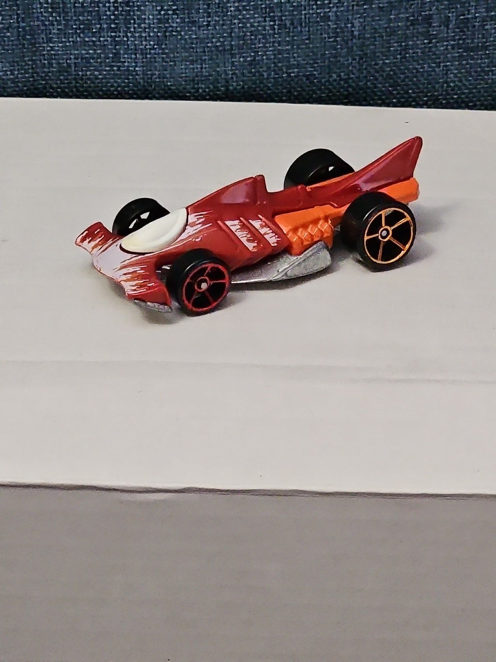 Hot Wheels Hammer Down | Red & Orange Turbine Dragster | Track Stars | Loose