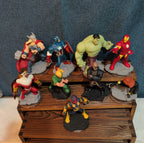 Disney Infinity 2.0 Marvel Avengers 9 Figure Lot Iron Man Hulk Loose