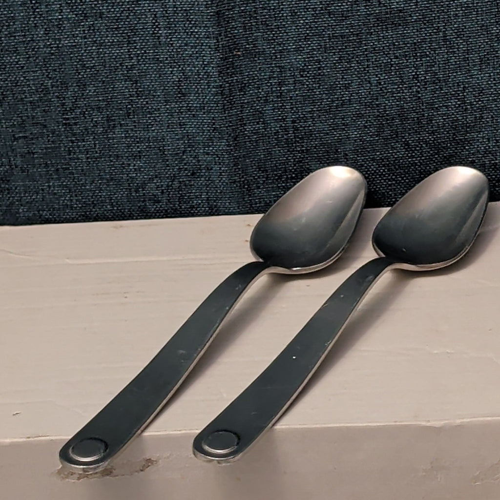 6 Pc GOURMET SETTINGS TAXI Flatware Set | 18/8 Stainless | 4 Knives | 2 Spoons