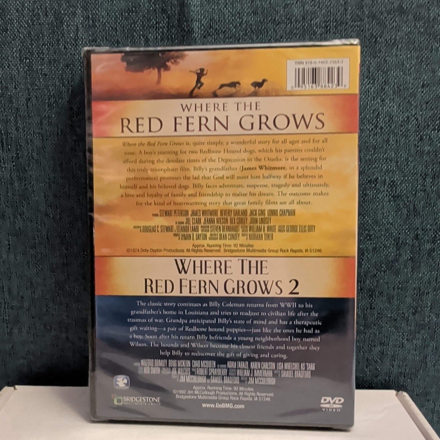 Where the Red Fern Grows 1 & 2 DVD Double Feature NEW SEALED