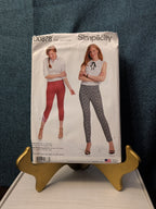 UNCUT Simplicity Pattern D0878 (8514) Amazing Fit Pants Trousers Slim Avg Curvy