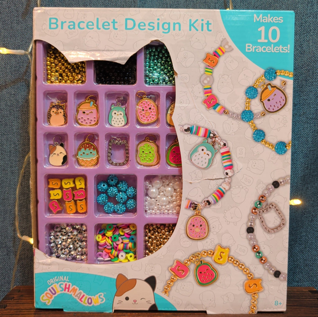 Squishmallows Bracelet Design Kit Enamel Charm Beads 2024 NIB