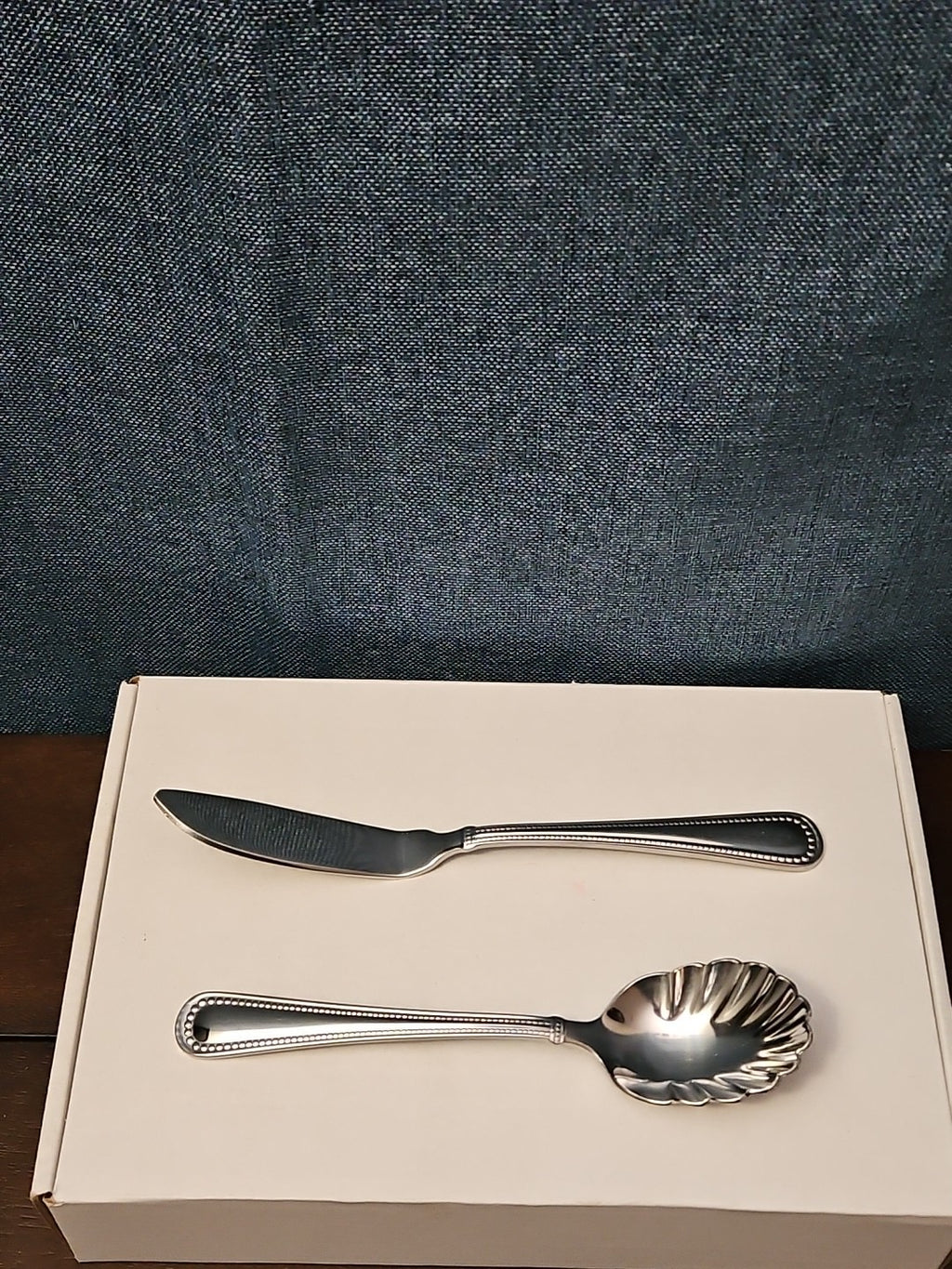 Reed & Barton KENDALL 5-Piece Serving Set | Hostess Host Set | 18/10 Stainless