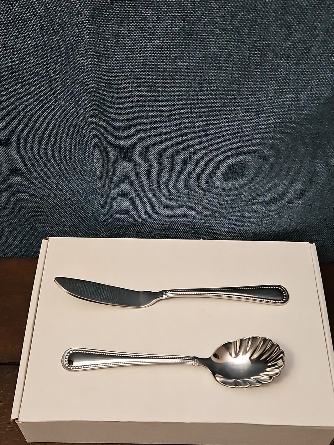 Reed & Barton KENDALL 5-Piece Serving Set | Hostess Host Set | 18/10 Stainless