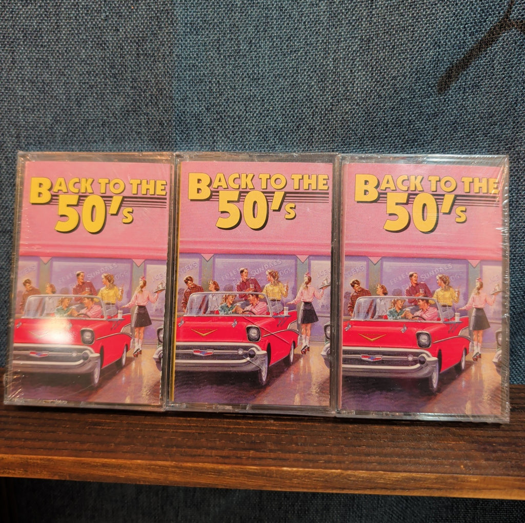RCA Back to the 50s 3 Cassette Tape Set Sealed 1993 Oldies Rockabilly
