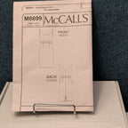 McCALL’S M6699 Fashion Star Dress Pattern | Sizes 6-14 UNCUT | Custom Cup Sizes
