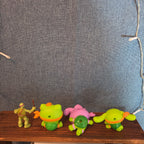 McDonalds Sanrio TMNT Happy Meal Toy Lot 4 Plastic Figures 2025