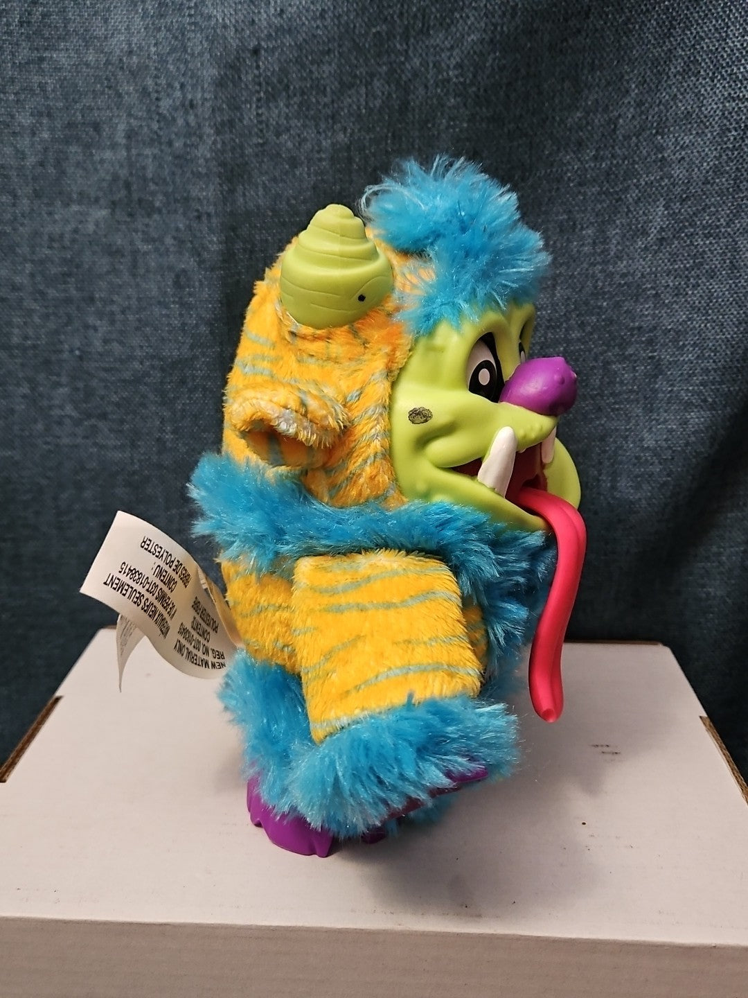 Crate Creatures Surprise Snort Hog | Interactive Monster Toy | Green Blue |