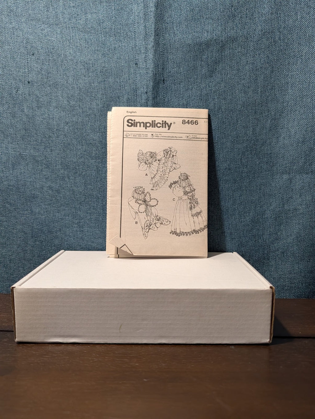 Simplicity 8466 Walnut Creek Hide&Seek Doll Pattern 98 Topsy Turvy 3 Sizes Uncut