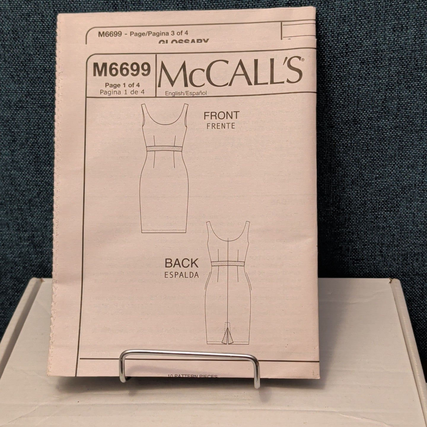 McCALL’S M6699 Fashion Star Dress Pattern | Sizes 6-14 UNCUT | Custom Cup Sizes
