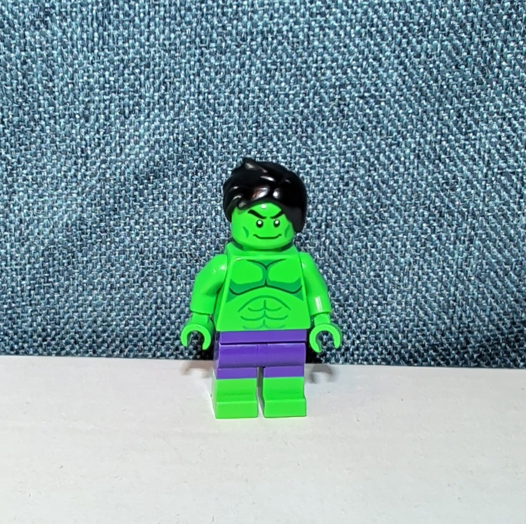 LEGO Hulk Minifigure sh711 Spidey Amazing Friends Marvel Purple Pants Loose