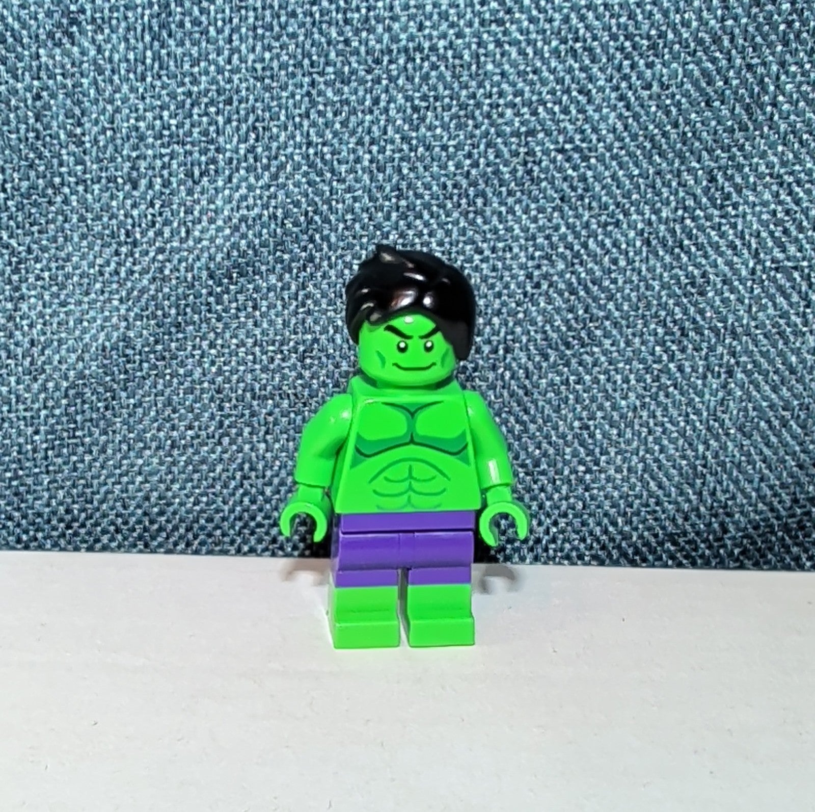 LEGO Hulk Minifigure sh711 Spidey Amazing Friends Marvel Purple Pants Loose