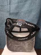 Hurley Flex-Fit Mission Trucker Hat Cap Size L/XL Gray Mesh Performance Surf