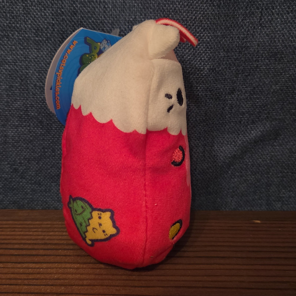 Cats vs Pickles Pawberry Purr-fait #141 Bean Plush 4"