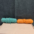 Vintage Columbia Minerva Persian Wool Yarn 7 Skeins 100% Virgin Wool Needlepoint