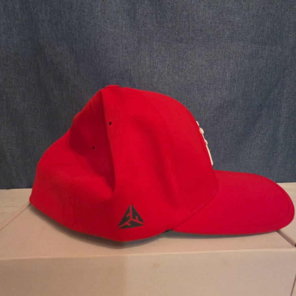 Flexfit Delta Hat SM Red Fly Embroidered Baseball Cap Fitted Performance 180