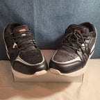 Ecko Red Black Glitter Sneakers 8.5 Georgina Shimmer Low Top Athletic Shoes