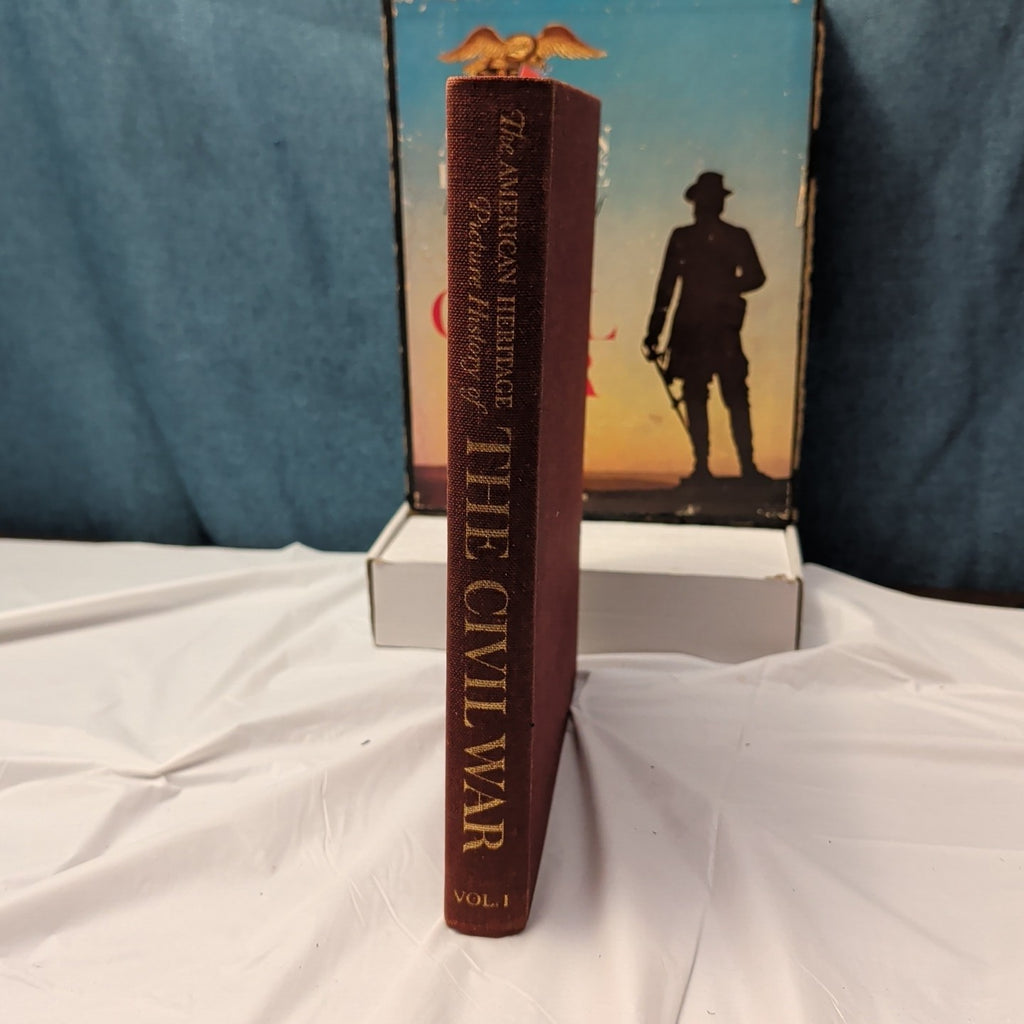 1960 American Heritage Picture History of The Civil War 2-Vol Set Bruce Catton