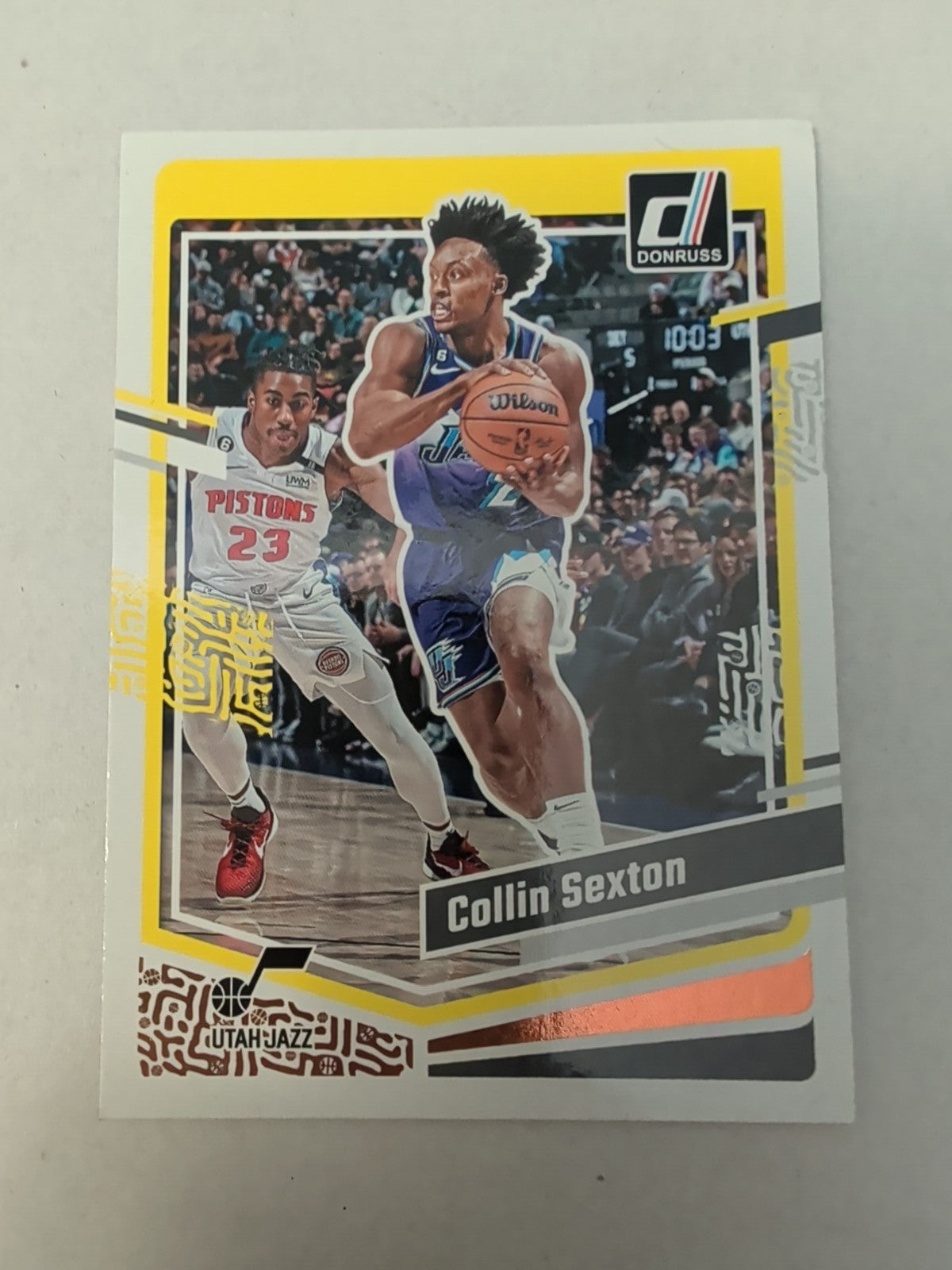 2023-24 Panini Donruss Collin Sexton #6 Utah Jazz Base Card | Good Condition
