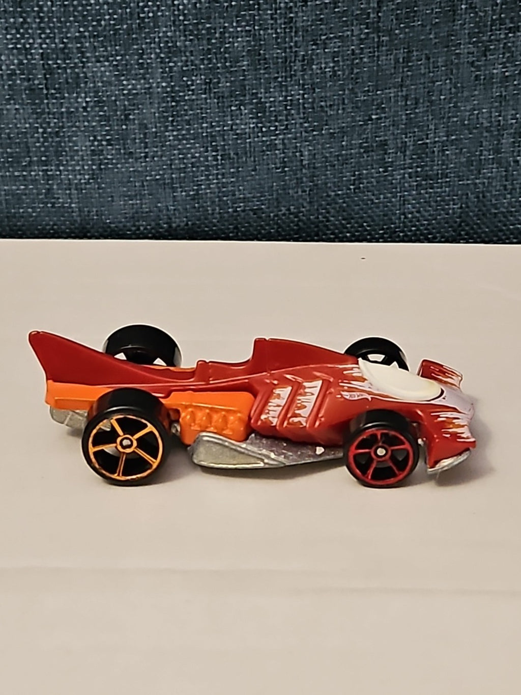 Hot Wheels Hammer Down | Red & Orange Turbine Dragster | Track Stars | Loose