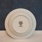 Noritake Peony 5053 China 7.5" Soup Bowl Floral Gold Rim Vintage