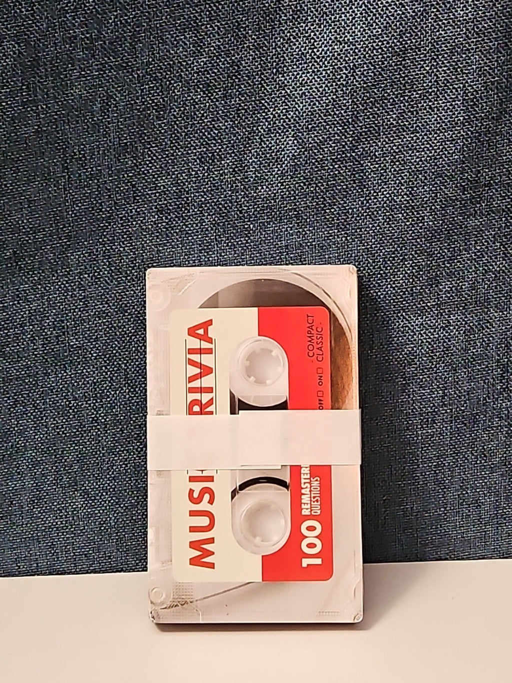 Professor Puzzle Music Trivia Game | Retro Cassette Tape Design | 100 Questions