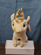 Sugar Loaf Santa’s Classic Reindeer | DASHER White Gold Sparkle Plush | Rare