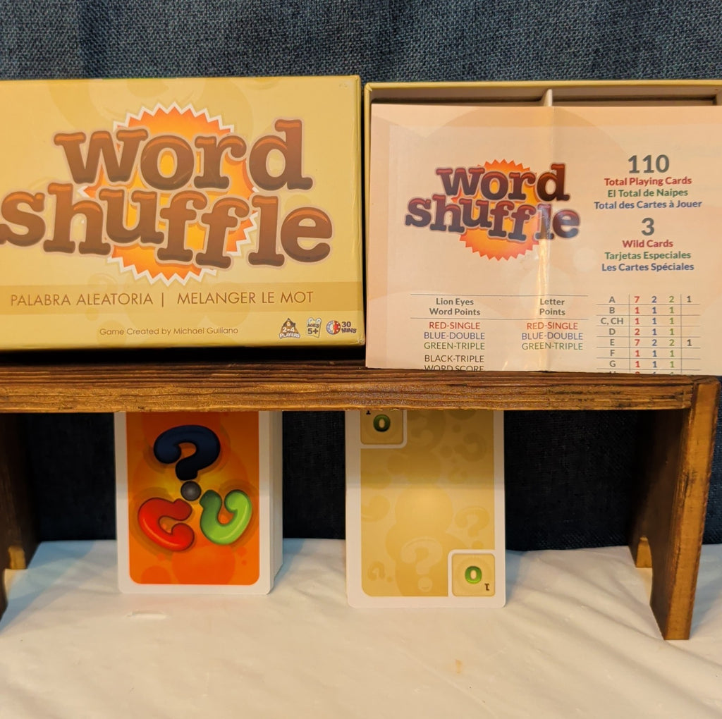 Breaking Games Word Shuffle Card Game 2016 Complete 852468006083