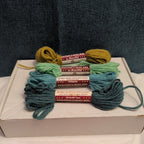 Bucilla Persian Wool Yarn 4 Skeins 3-Ply Needlepoint Crewel Misc Colors