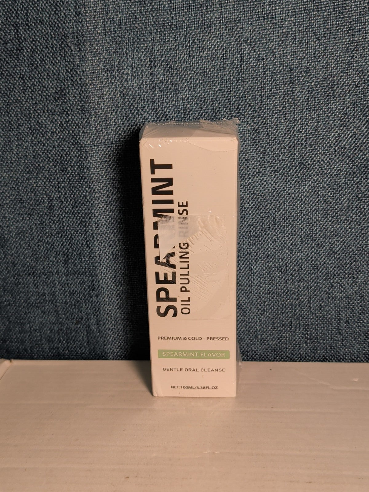 NEW Spearmint Oil Pulling Rinse 100ml | Cold-Pressed Coconut Oil Mouthwash