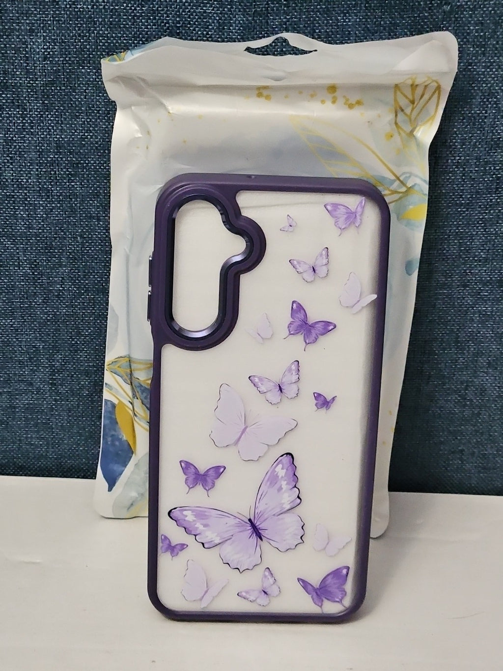 NEW DagoRoo for Samsung Galaxy S25 5G Case | Purple Butterfly Kit