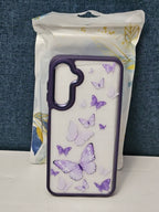 NEW DagoRoo for Samsung Galaxy S25 5G Case | Purple Butterfly Kit