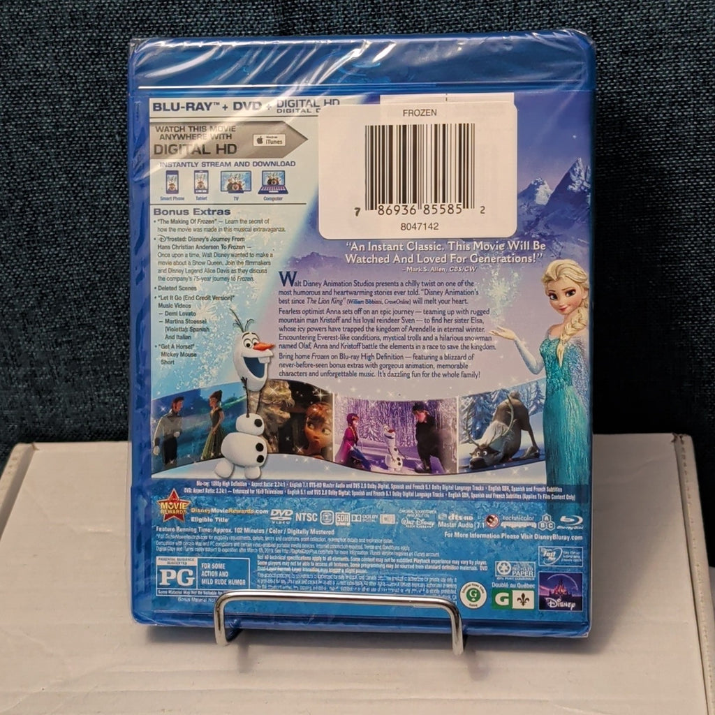 Disney Frozen Blu-ray DVD Digital Collector's Edition Brand New Factory Sealed